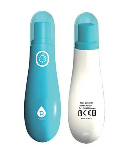 White & Blue Nail Polisher Women 4 White & Blue Nail Polisher Women - Image 2