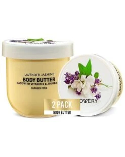 Whipped Body Butter Scented Body Lotion, 2Pack Ultra Hydrating Body Cream Women