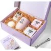 Handmade Spa Gift Set, Relaxing Spa Kit With Wine Tumbler, Self Care Gift Women -Care Products 3050263249 RLLD 1