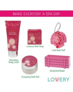 Gift Baskets For Women Home Spa Gift Set, Body Care In Flower Dandelion -Care Products 3050263258 RLLD 2