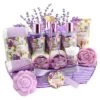 Body Care Gift Basket, 13pc Vanilla Lavender Home Spa Set, Thank You Gift Women -Care Products 3050393198 RLLD 1