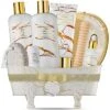 White Rose Jasmine Spa Kit, 9pc Marbleized Skincare Pampering Package Women -Care Products 3050397451 RLLD 1