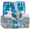 9pc Home Spa Gift Basket- Heavenly Ocean Bliss Scent - Bath And Body Care Women 1 9pc Home Spa Gift Basket- Heavenly Ocean Bliss Scent - Bath And Body Care Women -Care Products 3050743586 RLLD 1