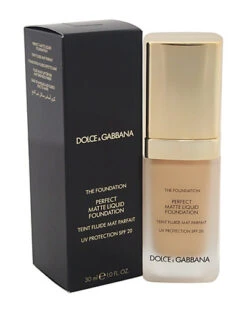 Dolce & Gabbana 1oz # 80 Creamy Perfect Matte Liquid Foundation SPF 20 Women