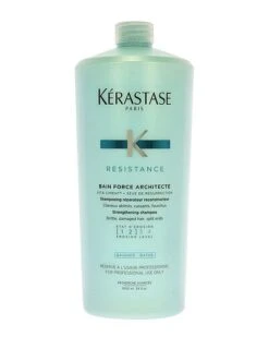 Kérastase Unisex Resistance Bain De Force Architect Reconstructing 34oz Shampoo Women