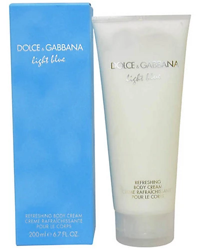 Dolce & Gabbana And Gabbana 6.7oz Light Blue Refreshing Body Cream Women 3 Dolce & Gabbana And Gabbana 6.7oz Light Blue Refreshing Body Cream Women